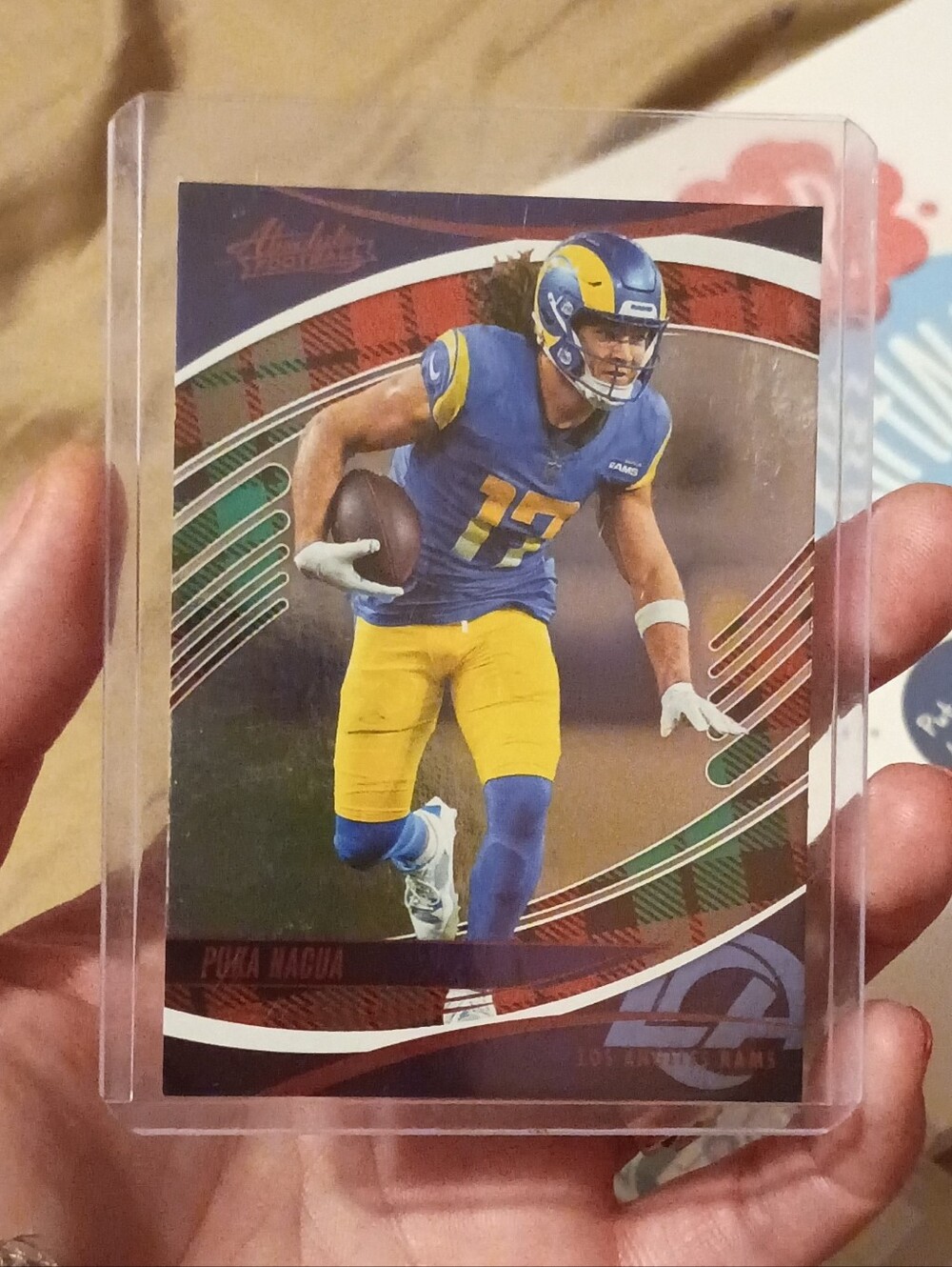 Absolute Football Puka Nucua Los Angeles Rams Trading Card